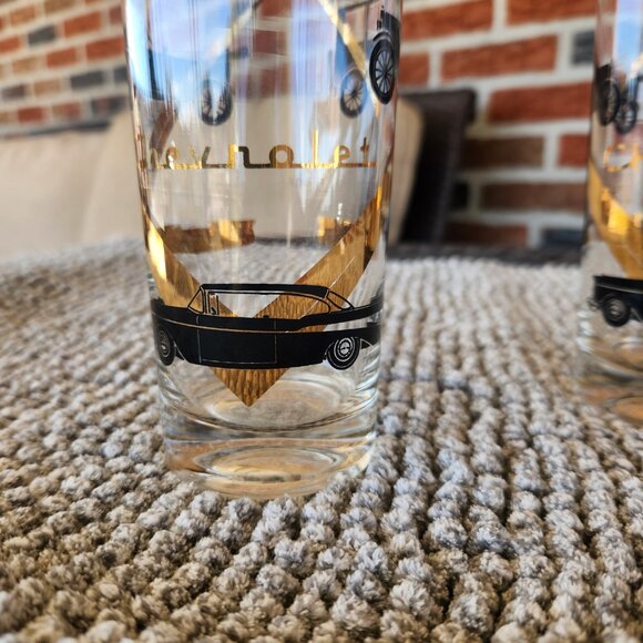 2 - Rare MCM Chevrolet Glasses - Picture 4 of 11